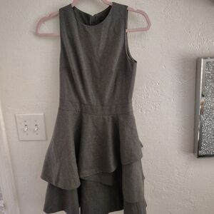 Gray banana Republic dress sleeveless size zero